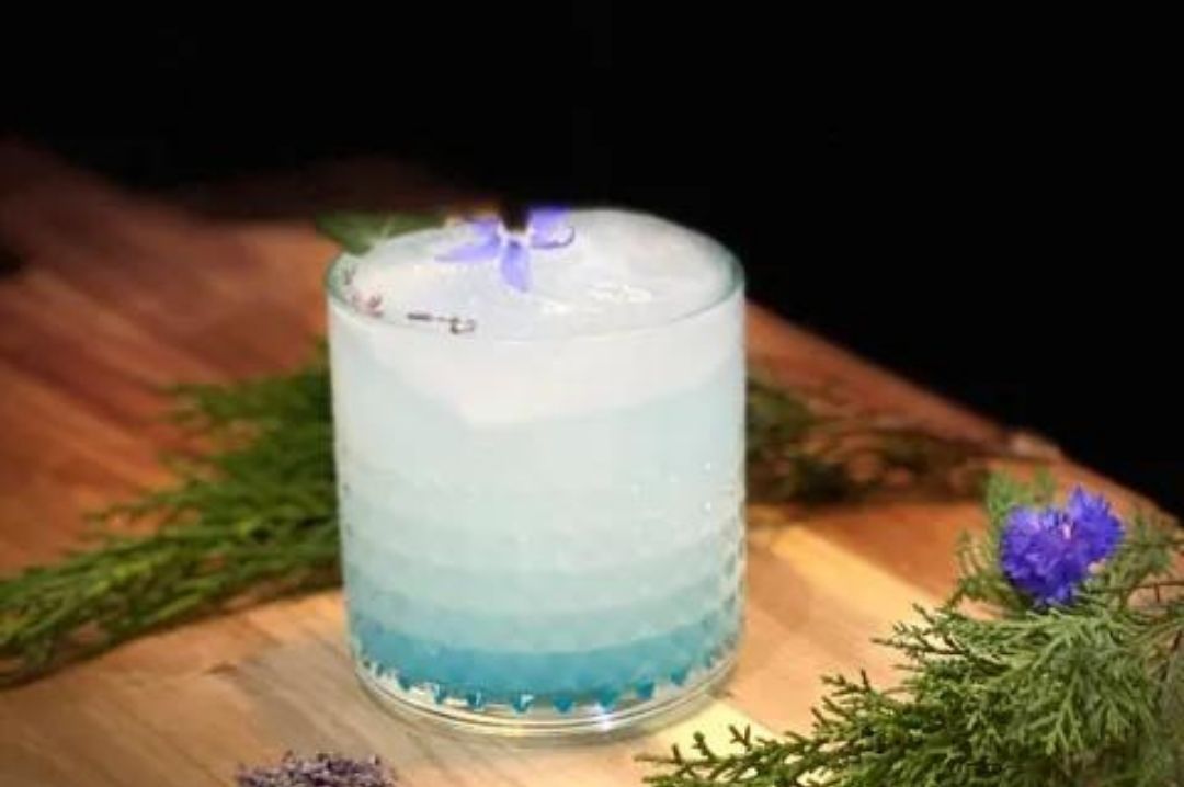 Ice-cool lavender cocktail oldfashionprovencal_frenchcocktail